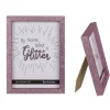 Badaboum Cadre Photo Rose Gold Paillet 13X18Cm