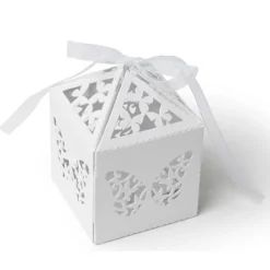 Badaboum Cage A Papillon Mariage En Papier X 20 Pi Ces