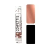 Badaboum Canon Confettis Bicolore 30Cm Rose Gold Et Noir