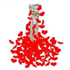 Badaboum Canon Confettis Coeur Rouge 40 Cm