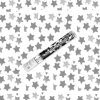 Badaboum Canon Confettis Etoile Argent 40 Cm