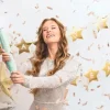 Badaboum Canon Confettis Rose Gold 40 Cm