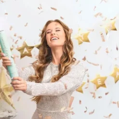 Badaboum Canon Confettis Rose Gold 40 Cm