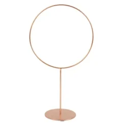 Badaboum Centre De Table Cercle Sur Pied Rose Gold