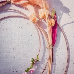 Badaboum Centre De Table Couronne M Tal Rose Gold