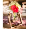 Badaboum Centre De Table Porte Fiole En Bois