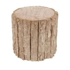 Badaboum Centre De Table Tronc D'Arbre Naturel