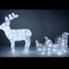 Badaboum Cerf Traineau Lumineux Acrylique 128 Led Hot