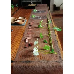 Badaboum Chemin De Table Chocolat Fanon 30 Cm X 5 M Tres Discount