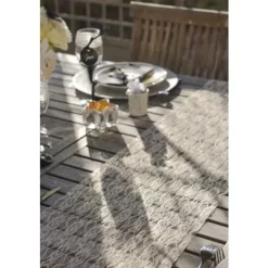 Hot Chemin De Table Dentelle Lurex Argent Theme Dentelle