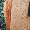 Outlet Chemin De Table En Jute Etincelant Avec Paillettes Or Theme Jute