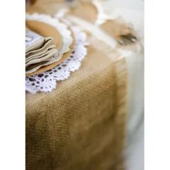 New Chemin De Table En Jute Effil 5 M Tres Theme Jute