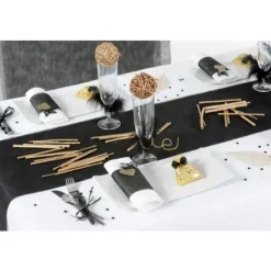 Badaboum Chemin De Table En Tissu Intiss Blanc 30Cm X 10M