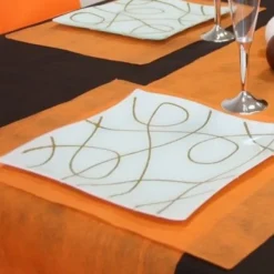 Badaboum Chemin De Table En Tissu Intiss