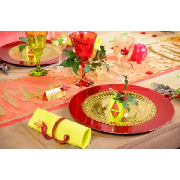 Badaboum Chemin De Table En Tissu Intiss
