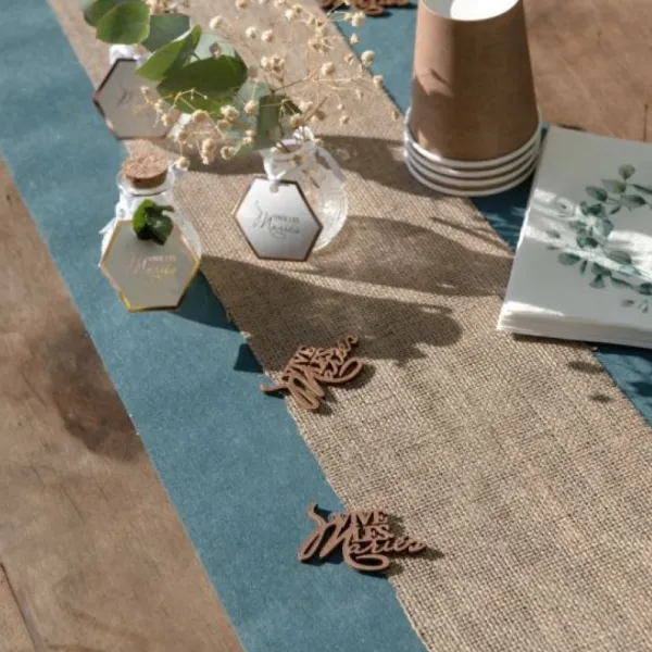 Badaboum Chemin De Table En Tissu Intiss
