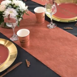Badaboum Chemin De Table En Tissu Intiss