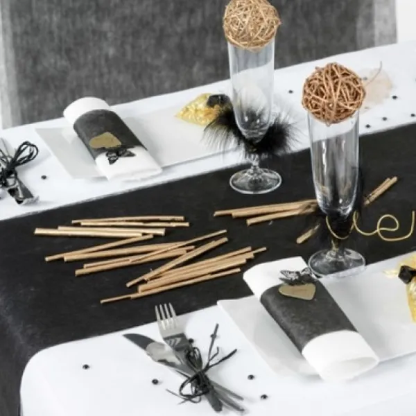 Badaboum Chemin De Table En Tissu Intiss