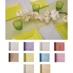 Badaboum Chemin De Table En Tulle Paillet Clearance