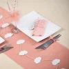 Badaboum Chemin De Table Fanon Corail 5Mx30Cm Best
