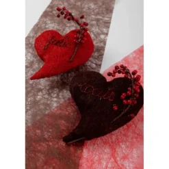 Badaboum Chemin De Table Fanon Corail 5Mx30Cm Best