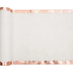 Badaboum Chemin De Table Festonn Rose Gold