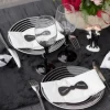 Badaboum Chemin De Table Fourrure Noir Outlet
