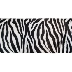 Badaboum Chemin De Table Fourrure Zebre Discount