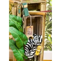Badaboum Chemin De Table Fourrure Zebre Discount