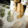 Badaboum Chemin De Table Lin Ananas