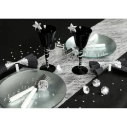 Badaboum Chemin De Table Mariage Argent M Tallis 30 Cm X 5 M Tres New