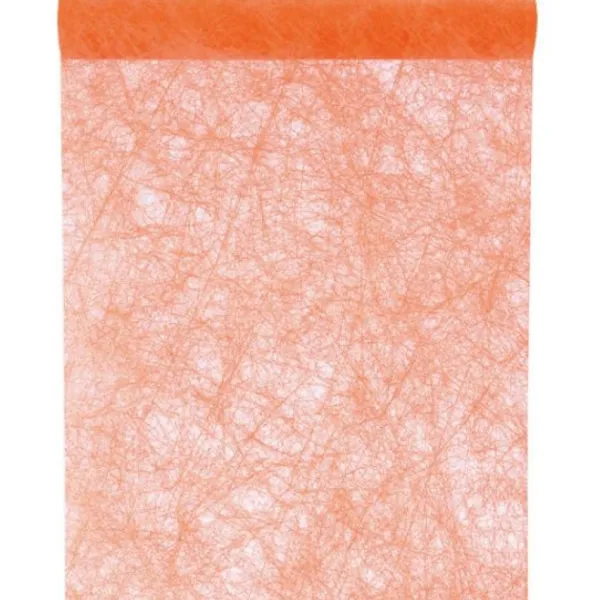 Badaboum Chemin De Table Mariage Orange Fanon 30Cm New