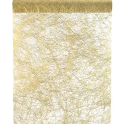Badaboum Chemin De Table Mariage Or M Tallis 30 Cm X 5 M Tres Online