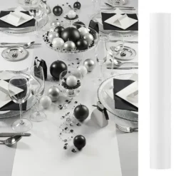 Badaboum Chemin De Table Pas Cher En Satin 36Cm X 9 M Tres Best