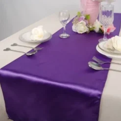 Badaboum Chemin De Table Pas Cher En Satin 36Cm X 9 M Tres Best