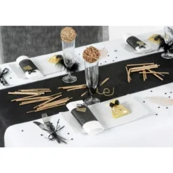 Badaboum Chemin De Table Pas Cher 10 Cm En Tissu Intiss Discount
