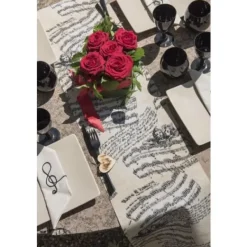 Badaboum Chemin De Table Romantique Musique