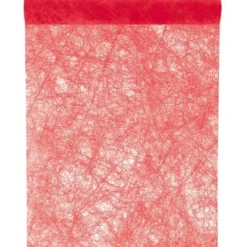 Badaboum Chemin De Table Rouge Fanon 30 Cm X 5 M Tres Sale