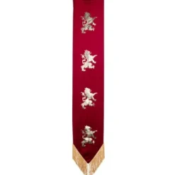 Badaboum Chemin De Table Velours Drapeau Royal