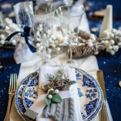 Badaboum Chemin De Table Vrai Velours Blanc Clearance
