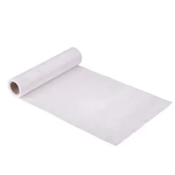 Badaboum Chemin De Table Vrai Velours Blanc Clearance