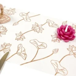Badaboum Chemin De Table Zen Rose Gold