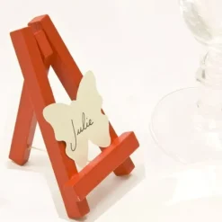 Badaboum Chevalet En Bois 10Cm Rouge