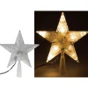 Badaboum Cimier De Sapin Lumineux A Pile 10 Led Blanc Chaud Outlet