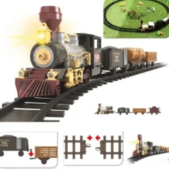 Badaboum Circuit Train De Noel Lectrique Lumineux Et Sonore