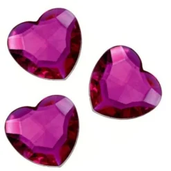 Badaboum Coeur Strass Pour Déco De Table X 30 Pi Ces Sale