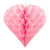 Badaboum Coeur Suspendre En Papier 30Cm Rose