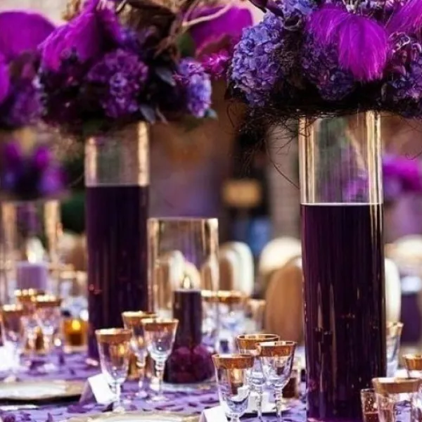 Badaboum Colorant D'Eau Pour Vase Violet
