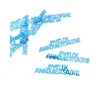 Hot Confettis De Table Joyeux Anniversaire Turquoise X 6 Pi Ces Theme Joyeux Anniversaire