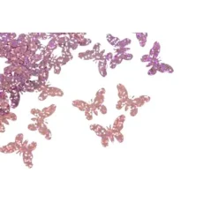 Badaboum Confettis De Table Mariage Papillon Rose